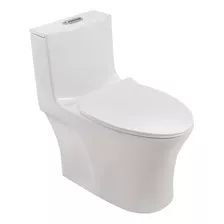 Inodoro Largo Gravita Baño Eu 1642 101 Blanco