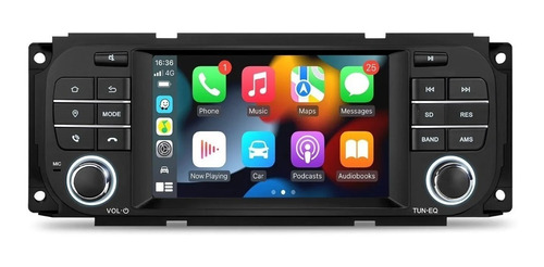 Chrysler Jeep Dodge Carplay Android 11 Gps Touch Wifi Radio Foto 2