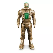Robô Super Herói Carbon Man - Articulado - Tiger Squad Roma