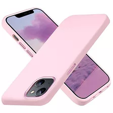 Funda Para iPhone 13/iPhone 14 Rosa Lijero Silicon-02