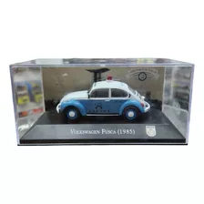 Miniatura Custom 1/43 Fusca Pm Policia Do Río De Janeiro 