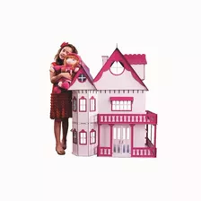 Casa De Boneca Compativel Barbie Suzy Palácio Emily Sonho