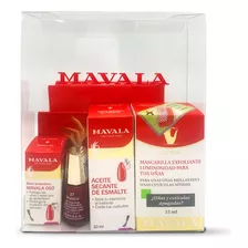 Kit Manicura Mavala Oil Seal + Base + Nail Mask + Esmalte + 