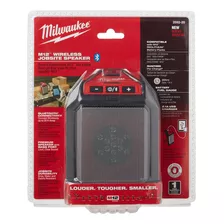 Milwaukee -20 M12 Bocina Inalámbrica Para El Área De Trab.