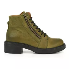 Borcegos Mujer Cuero Briganti Bota Zapato Botita - Mcbo24893