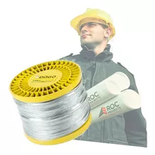 Cable De Acero 2.5 Mm Rollo Por 200 Metros 1x19 Hilos Dogo 