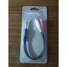 Cable De Audio Y - Radioshack - Mod. 12c16 - Como Nuevo