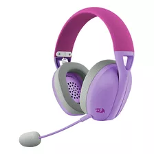 Fone Headset Gamer Ire Pro H848 Bluetooth/wireless Roxo