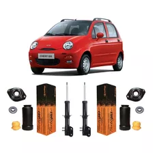 Par Amortecedor Kit Suspensao Dianteira Chery Qq 2011 A 2015