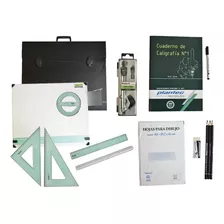  Kit Completo Tablero 40x50 Dozent Técnico Dibujo 23 Artic