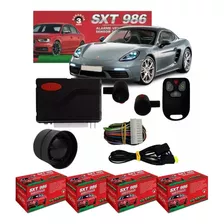 5 Alarme Carro Automotivo Sistec Com 1 Controle Kit Combo