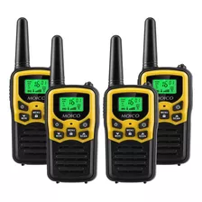 Walkie Talkies De Largo Alcance Con Linterna Y Pantalla Lcd