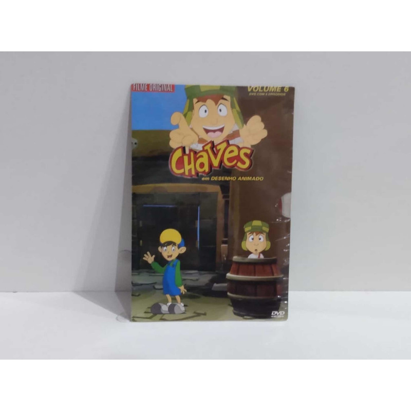 DVD Chaves em Desenho Animado Vol. 3 - Lacrado