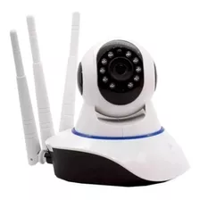 Câmera Robô 3 Antenas Ip Wifi 360º 720p Sistema Boa Imagem