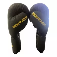 Luva Boxe Muay Thai Classic Couro Preta 14oz