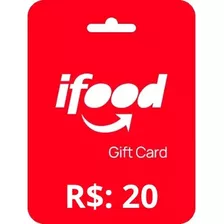 Gift Card Ifood 20 Reais