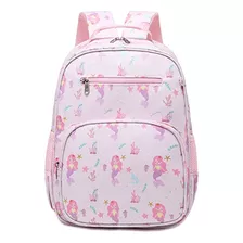 Mochila Infantil Abshoo Mermaid Para Niñas En Edad Escolar,