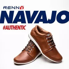 Zapatilla Urbana Cuero Hombre - Renno Calzados- Navajo