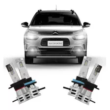 Kit Lâmpada Led Farol/milha C4cactus 2018/2022 6500k Haloway