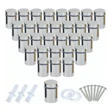 30 Pcs De Chapetones De 19 X 25 Mm Para Montaje De Herrajes