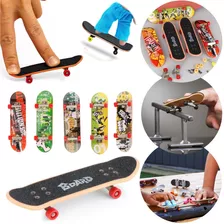 Skate De Dedo Personalizável Fingerboard Com Acessorios