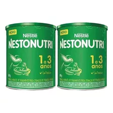 Kit C/2 Un Fórmula Infantil Nestonutri 1 A 3 Anos 800g