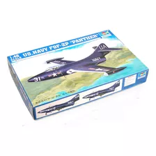 Us.navy F9f-2p Panther 1/48 Kit De Montar Trumpeter 02833