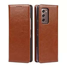 Zouzt - Funda De Piel Sintética Con Tapa Para Samsung Galaxy