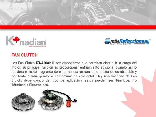 Fan Clutch 166.00 Mm Land Cruiser L6 4.5l 93 - 97 K-nadian Foto 4