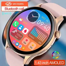 Amoled Reloj Inteligente For Mujer Hombre Bt Llamada Ip68