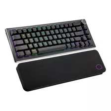 Teclado Mécánico Cooler Master Ck721 65 % Gaming, Rgb, Gris