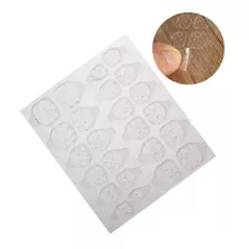 10 Planchas Stickers Adhesivo Pegamento Para Tips Uñas 