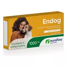 Endog 1000mg (antiparasitario Interno) X4 Tabletas