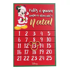 Quadro Calendário Natalino Disney 40x25