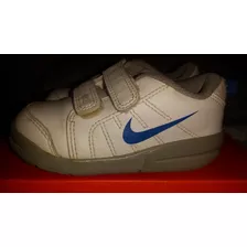 Zapatillas Nike De Cuero Niño Talle Eur 22 De Usa Originales