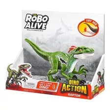 Dinosaurio Robo Alive Dino Action Raptor Con Sonido