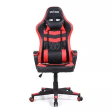 Cadeira Gamer Pctop Elite 1010 Vermelha Cor Vermelho Material Do Estofamento Material Sintetico