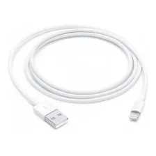 Cable Para iPhone Usb-a / Lightning 1 Mt Original Blanco