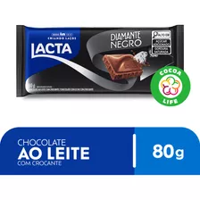 Chocolate Lacta Ao Leite Diamante Negro 80g