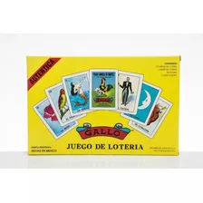 Lotería Mexicana Auténtica Tradicional 10 Jugadores En Caja