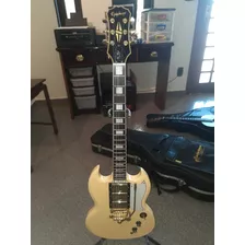 Guitarra EpiPhone Sg Les Paul Custom 3 Captadores Malagoli