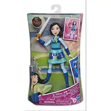 Boneca Disney Princess Dpr Warrior Move Mulan