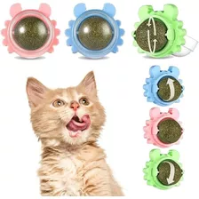 6pcs Catnip Ball Juguete Para Gatos Giratorio De 360 ° 