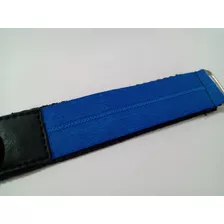 Pulseira Nylon Azul Nato Velcro 22mm Seiko Technos Armani