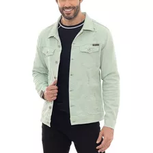 Jaqueta Slim Masculina Verde Casaco Casual Rasgado Coat Wear