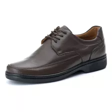 Sapatos Masculinos Social Oxford Confortável Brinde Carteira