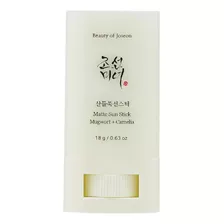 Protector Solar Beauty Of Joseon Fps 50 Mugwort + Camelia En Stick 1 Unidad De 18 Ml 18 G