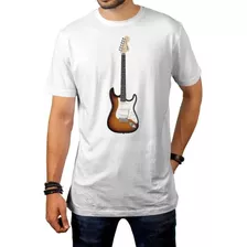 Camisa Fender Rock Guitarra Classica