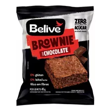 Brownie Chocolate Zero Açúcar E Sem Glúten 40g - Belive