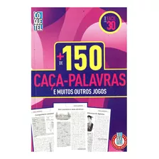 Livro Mais De 150 Caça Palavras Coquetel Nivel Fácil Edição 30